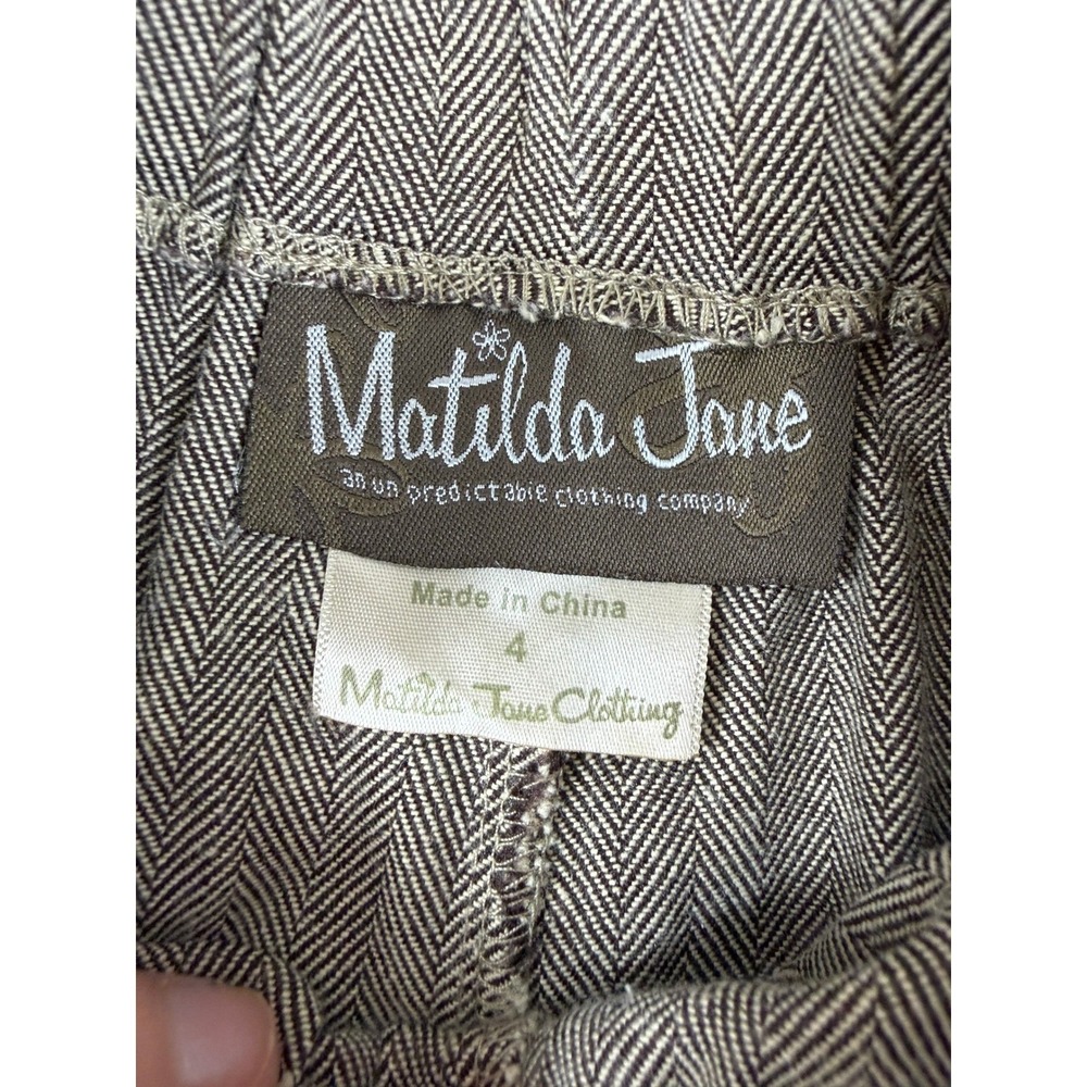 LOT Matilda Jane Girls Herringbone Ruffle Pants Bell Sleeve Tunic Tops 4 - Picture 2 of 9